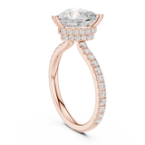 Gold Ring DDLR-1018, Rose Gold