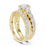 Gold Ring DDLR-295, Yellow Gold, view 1