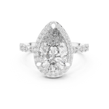 Gold Ring DDLR-186, White Gold
