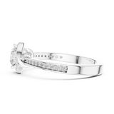 Gold Ring LR-0332, White Gold, view 3