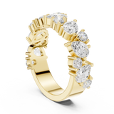 Gold Ring DDLR-378, Yellow Gold, view 1