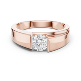 Gold Men's Ring GGR-0025, Rose Gold