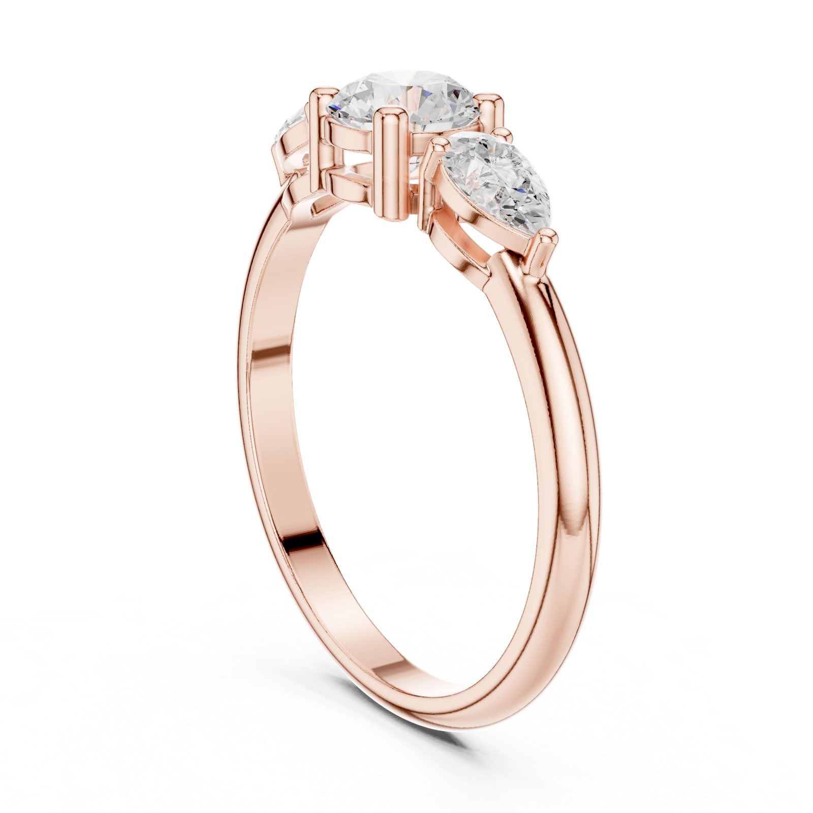 Gold Ring JLR-99, Rose Gold