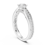 Gold Ring LR-0311, White Gold