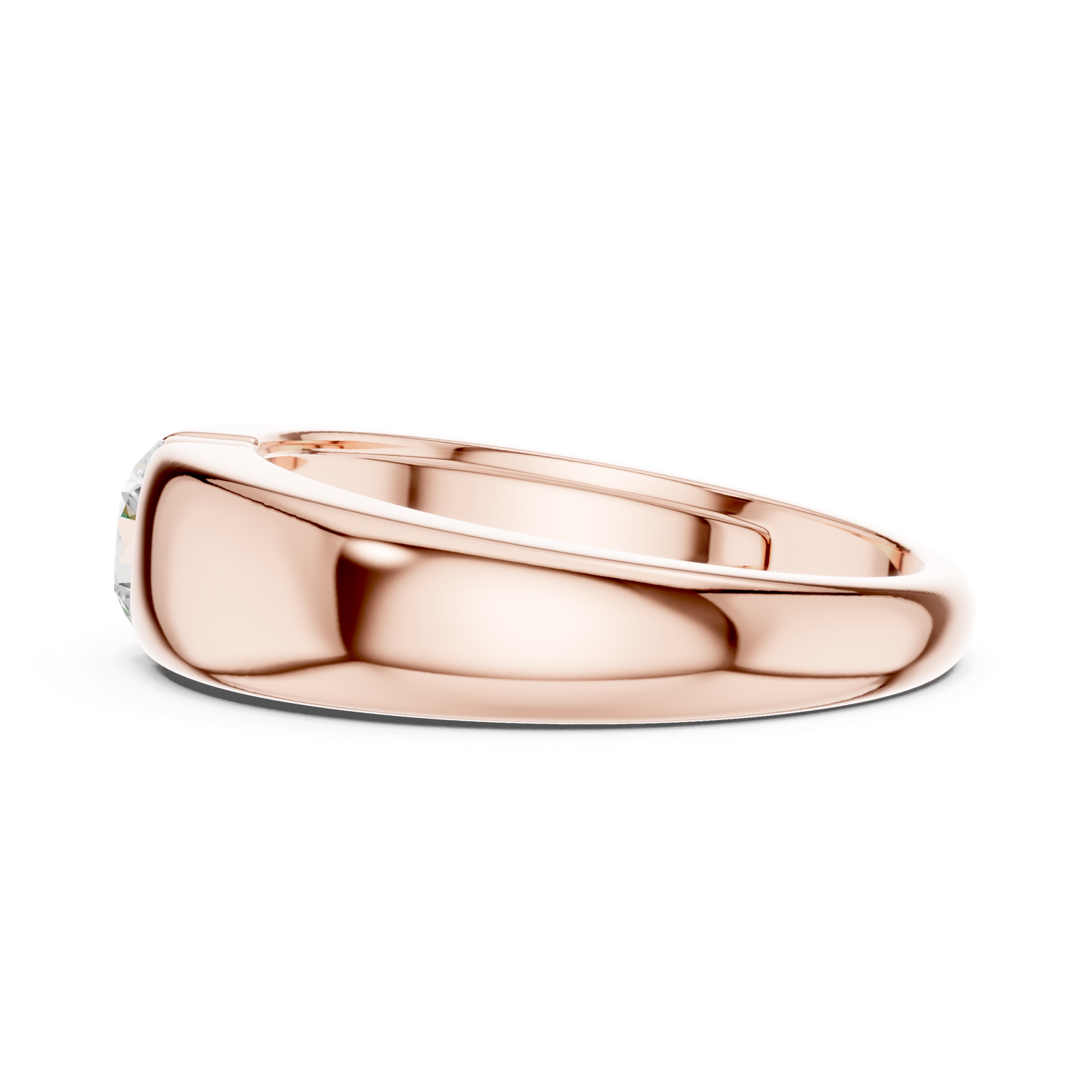 Gold Ring SBMR(15), Rose Gold, view 3