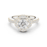 Gold Ring DDLR-670, White Gold