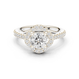Gold Ring DDLR-670, White Gold