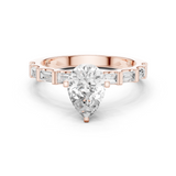 Gold Ring DDLR-1095, Rose Gold