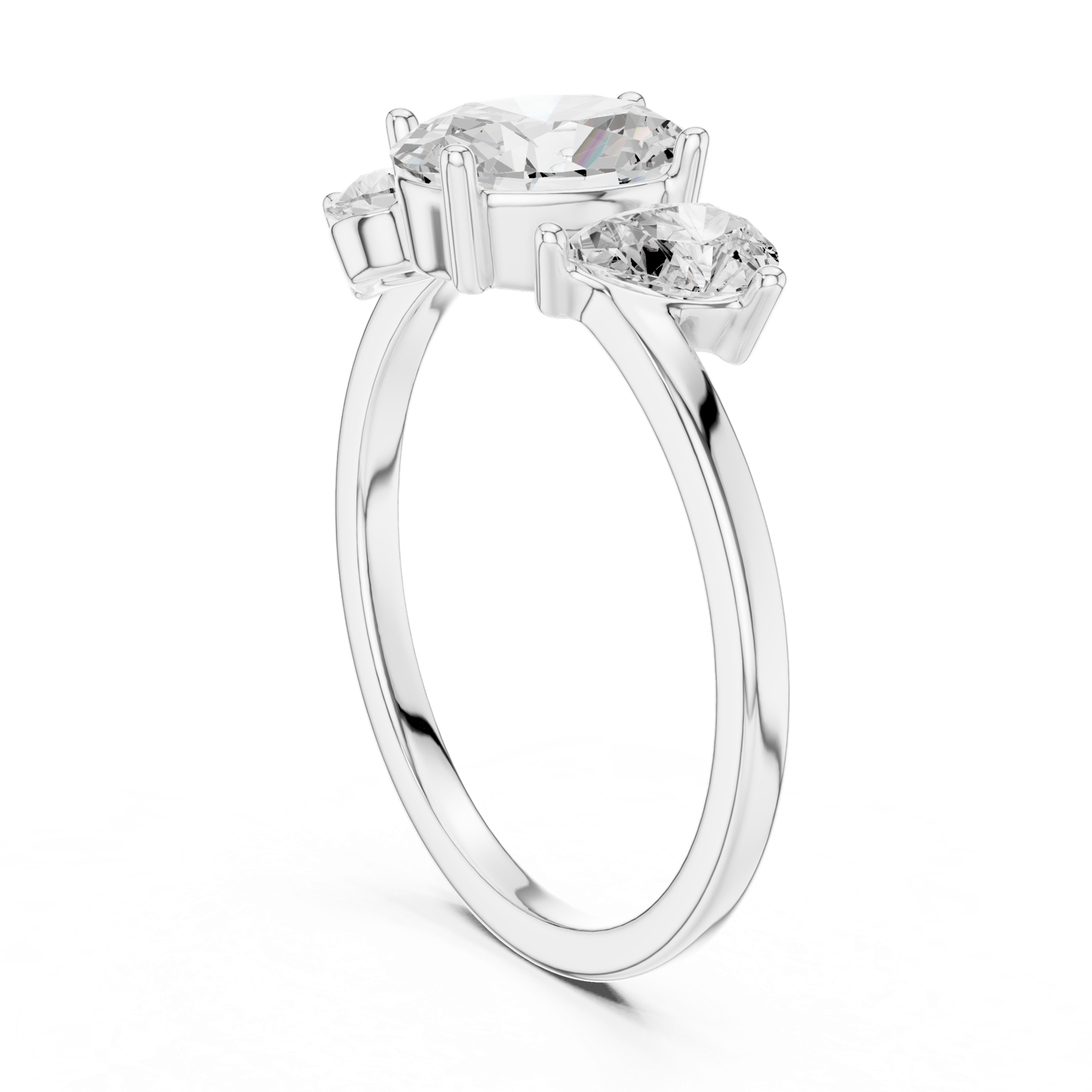 Gold Ring SBWR(10), White Gold