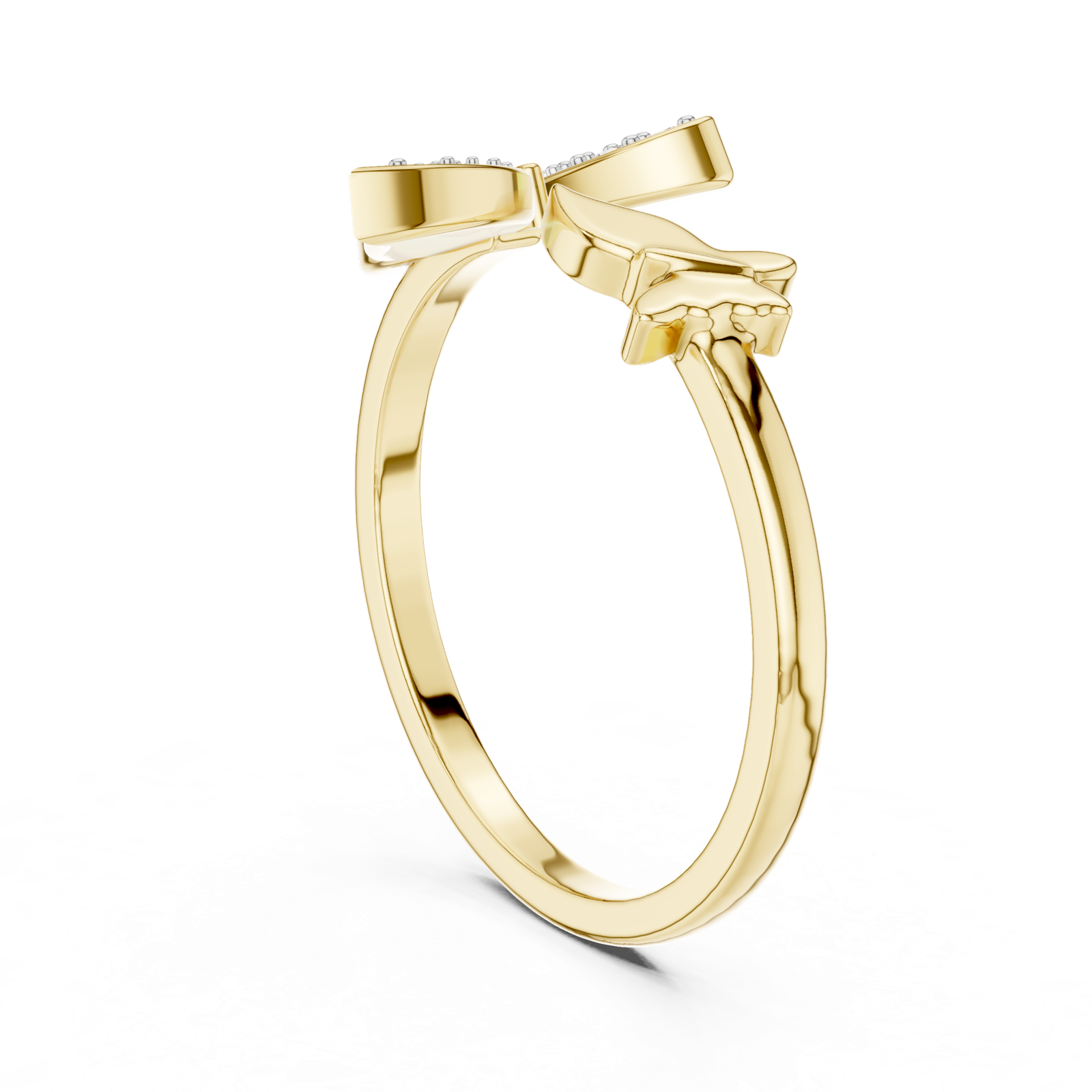 Gold Ring 12-10024@L, Yellow Gold, view 1
