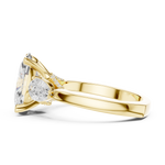 Gold Ring DDLR-269, Yellow Gold, view 3