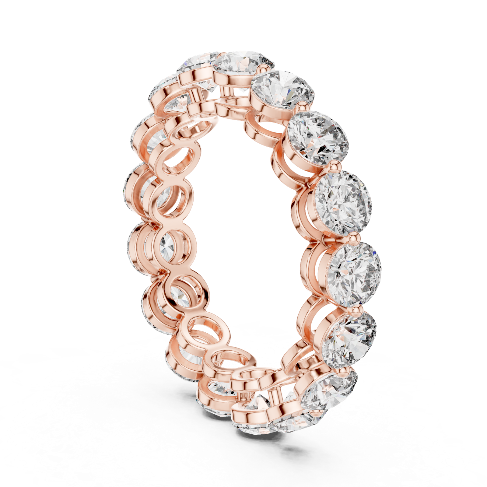 Gold Ring ALR-54, Rose Gold