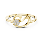 Gold Ring DR-6209, Yellow Gold