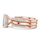 Gold Ring DDLR-947, Rose Gold, view 3