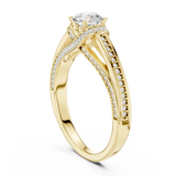Gold Ring LR-0304, Yellow Gold, view 1
