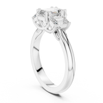 Gold Ring DDLR-1079, White Gold, view 1