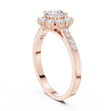 Gold Ring ALR-66, Rose Gold