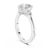 Gold Ring DDLR-270, White Gold, view 1