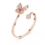Gold Ring 1 (250), Rose Gold, view 2