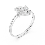 Gold Ring 1 (265), White Gold, view 2