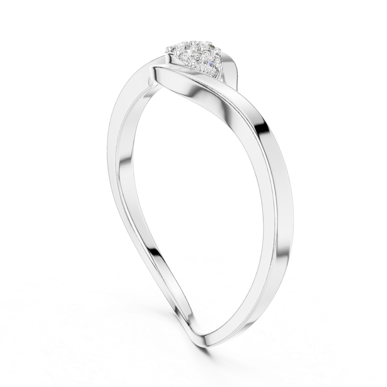 Gold Ring 1 (165), White Gold