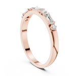 Gold Ring HLR-75, Rose Gold, view 1