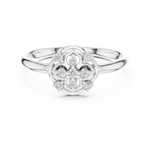 Gold Ring 1 (433), White Gold, view 4