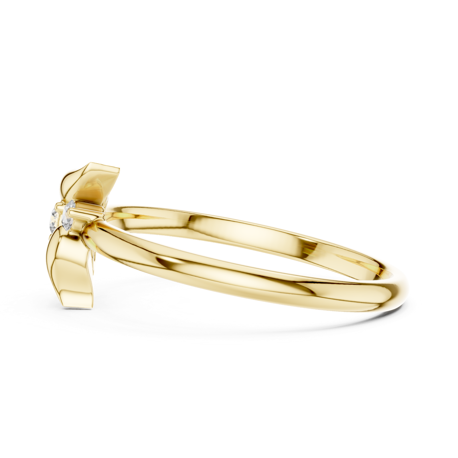 Gold Ring 1 (444), Yellow Gold, view 3