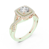 Gold Ring LR-0257, Rose Gold
