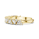 Gold Ring DDLR-318, Yellow Gold, view 3