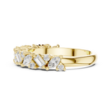 Gold Ring DDLR-318, Yellow Gold, view 3