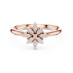Gold Ring 1 (429), Rose Gold, view 4