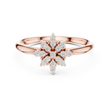 Gold Ring 1 (429), Rose Gold, view 4