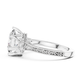Gold Ring DDLR-282, White Gold, view 3
