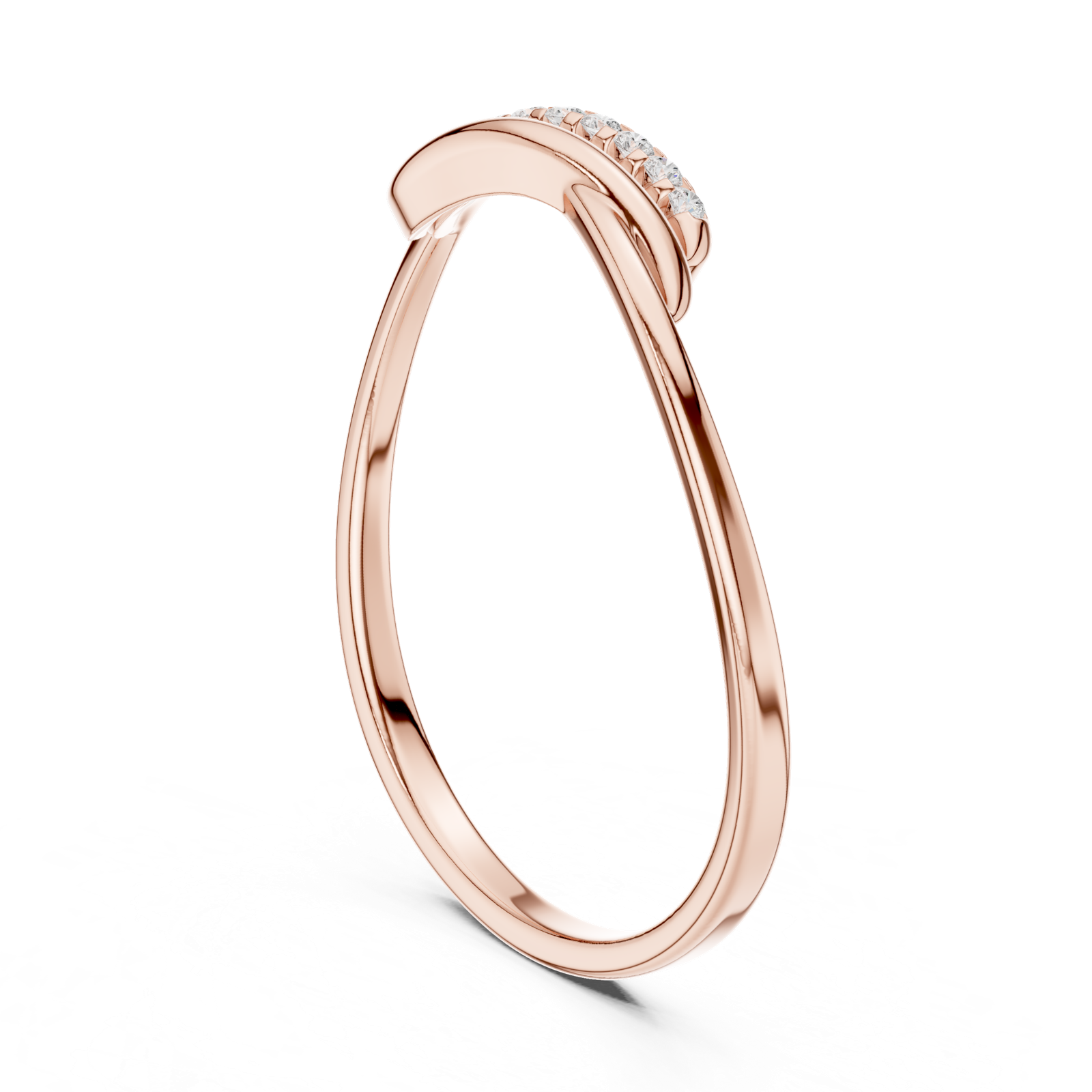 Gold Ring 1 (138), Rose Gold, view 1