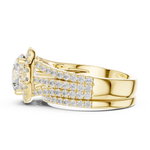 Gold Ring DDLR-289, Yellow Gold, view 3