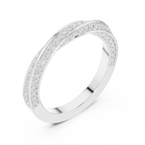 Gold Ring DDLR-377, White Gold, view 2