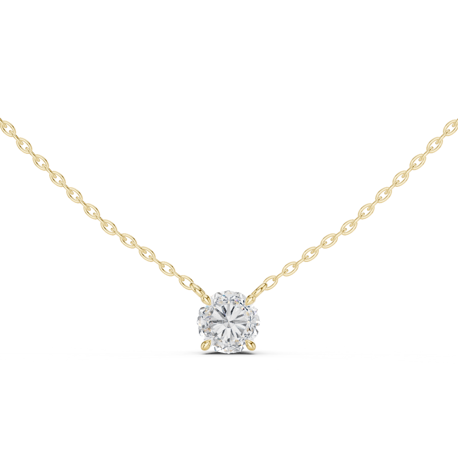 Gold Pendant GPD-0043, Yellow Gold