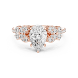 Gold Ring DDLR-1083, Rose Gold, view 4