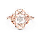 Gold Ring DR-6277, Rose Gold
