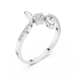 Gold Ring 1 (181), White Gold, view 2