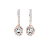 Gold Earrings 3-10009E_137_M, Rose Gold