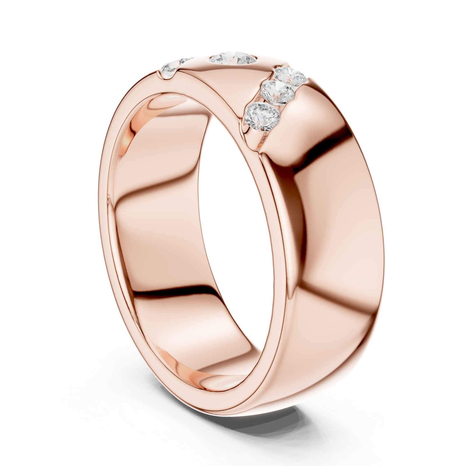 Gold Ring DDLR-426, Rose Gold