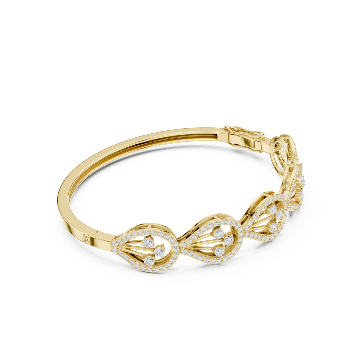 Gold Bracelet SBWB (38), Yellow Gold, view 1