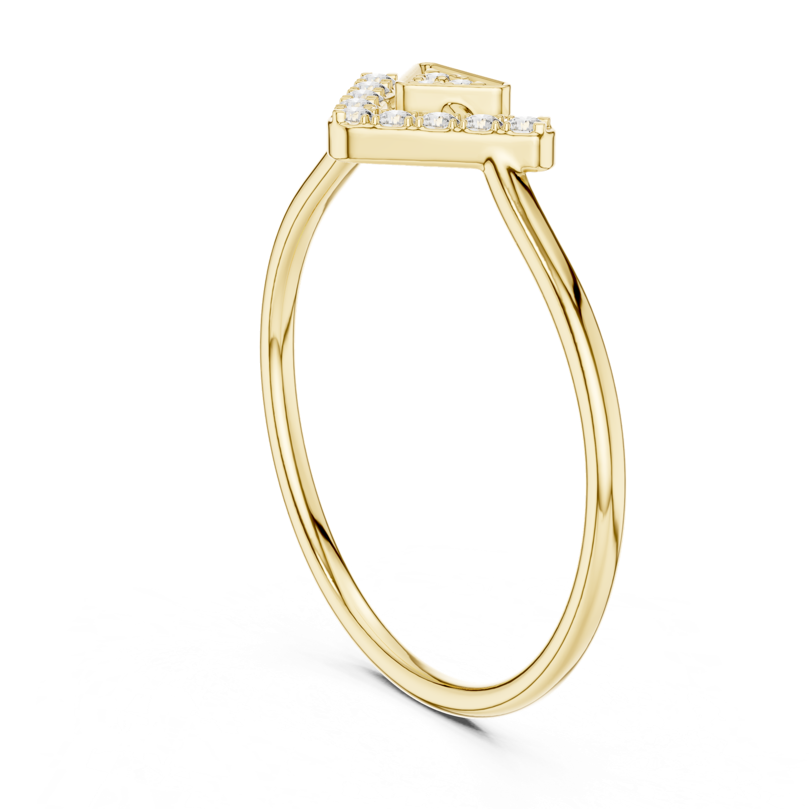 Gold Ring HLR-200, Yellow Gold