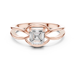 Gold Ring DDLR-499, Rose Gold