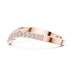 Gold Ring DDLR-1117, Rose Gold, view 3
