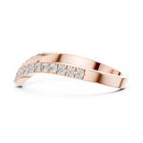 Gold Ring DDLR-1117, Rose Gold, view 3