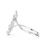 Gold Ring 1 (198), White Gold, view 3