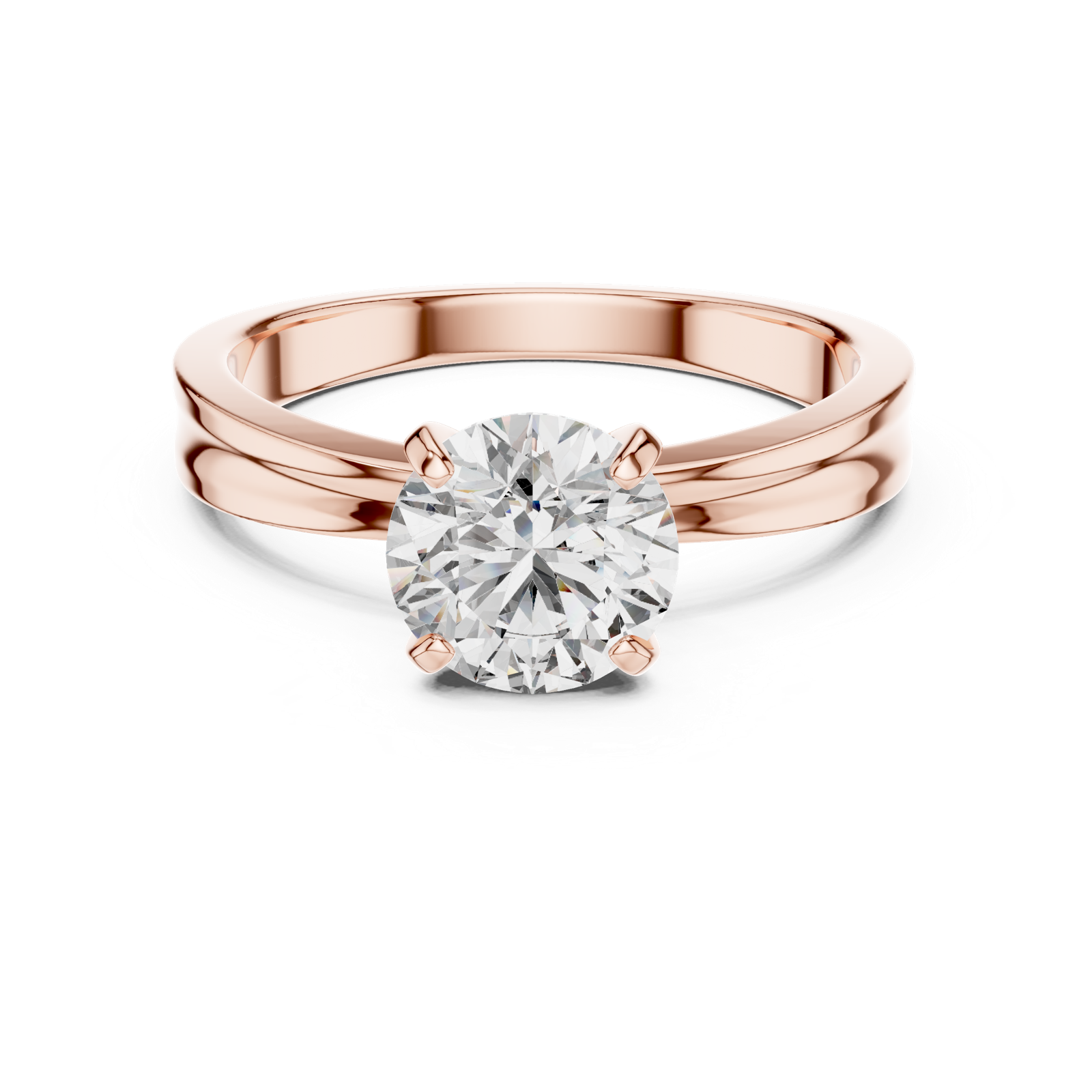 Gold Ring LR-0004, Rose Gold